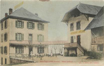 CPA FRANCE 73 "Aiguebelette, Hôtel Juilland"