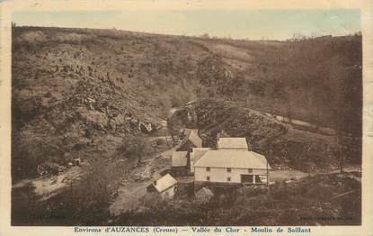 CPA FRANCE 23 " Environs d'Auzances, Le Moulin de Saillant".