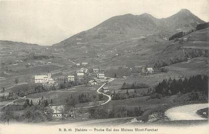 CPA FRANCE 74 " Habère, Poche Col des Moises Mont Forchat".