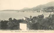 06 Alpe Maritime CPA FRANCE 06 "Menton, vue prise du Pont Saint Louis"