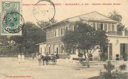 CPA GUINEE "Konakry, la mairie"