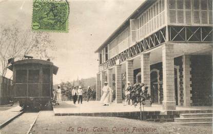 CPA GUINEE "Tabili, la gare"