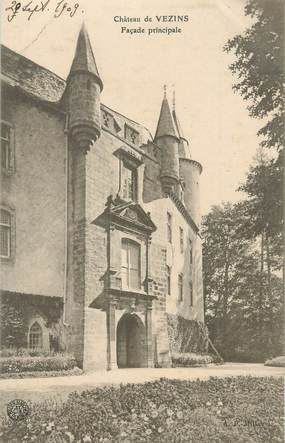 CPA FRANCE 49 " Vezins, Le château'.