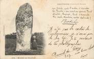 56 Morbihan CPA FRANCE 56 " Kerderf, Le menhir".