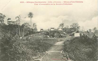 CPA COTE D'IVOIRE "Mines d'Or d'Ahinta"