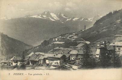 CPA FRANCE 73 " Peisey, Vue générale".