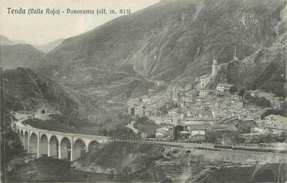 CPA FRANCE 06 " Tende, Panorama".