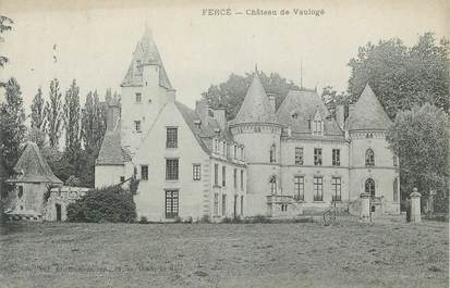 CPA FRANCE 72 " Fergé, Le château de Vaulogé".