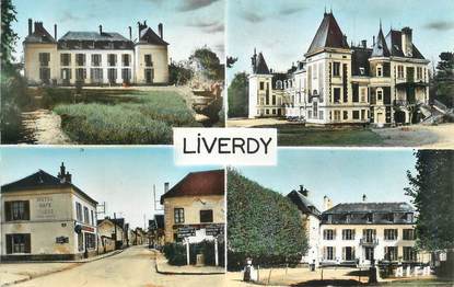 CPSM FRANCE 77 " Liverdy, Le château de Villepatour".