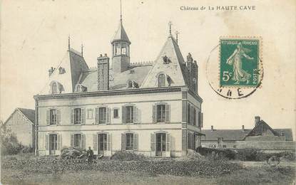 CPA FRANCE 89 " Haute Cave, Le château".