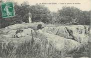 42 Loire CPA FRANCE 42 "St Just en Chevalet, Autel et pierres de sacrifice".
