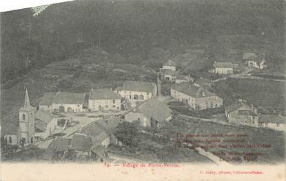 CPA FRANCE 88 " Pierre Percée, Le village".