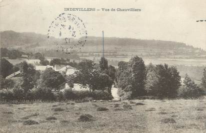 CPA FRANCE 25 " Indevillers, Vue de Chauvilliers".