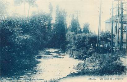 CPA FRANCE 38 " Jallieu, Les bords de la Bourbre".