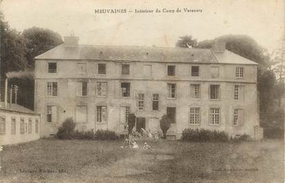 CPA FRANCE 14 " Meuvaines, Intérieur du camp de vacances".