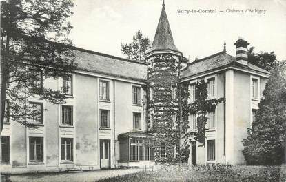 CPA FRANCE 42 " Sury le Comtal, Château d'Aubigny".