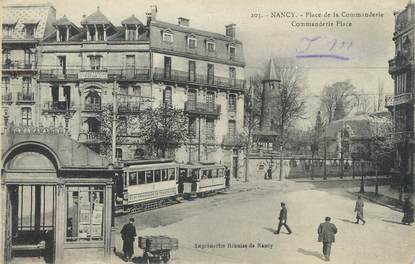 CPA FRANCE 54 "Nancy, Place de la Commanderie ".