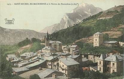 CPA FRANCE 73 "Saint Michel de Maurienne et le Perron des Encombres"