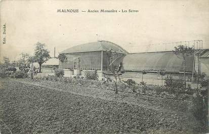 CPA FRANCE 77 " Malnoue, Ancien monastère, les serres".