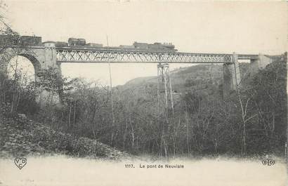 CPA FRANCE 03 "Neuviale, Le pont".