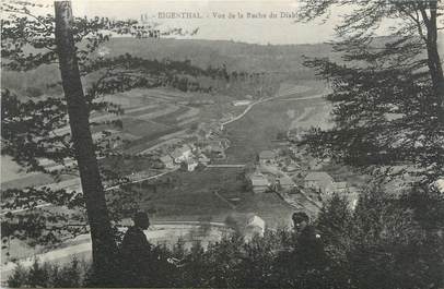 CPA FRANCE 57 " Eigenthal, Vue de la Roche du Diable".