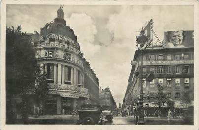 CPSM FRANCE 75 "Paris 9ème, Les grands boulevards, la rue de la chaussée d'Antin et le Paramount".