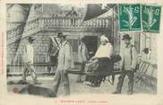 71 SaÔne Et Loire CPA FRANCE 71 " Bourbon Lancy, Chaise à porteurs".