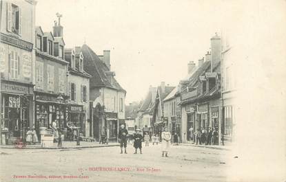 CPA FRANCE 71 " Bourbon Lancy, Rue St Jean".