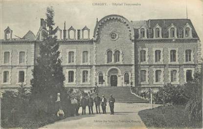 CPA FRANCE 71 " Chagny, Hôpital temporaire".