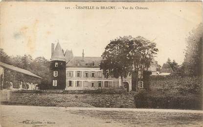 CPA FRANCE 71 " La Chapelle de Bragny, Vue du château".