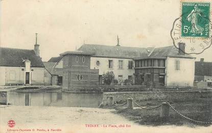 CPA  FRANCE 45 "Trinay, la Place, Côté est"