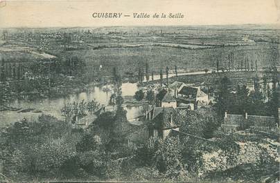 CPA FRANCE 71 "Cuisery, Vallée de la Seille".