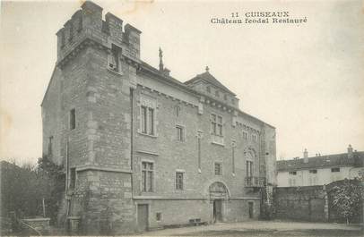 CPA FRANCE 71 "Cuiseaux, Château féodal".