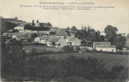 CPA FRANCE 71 " Curtil sous Buffières".