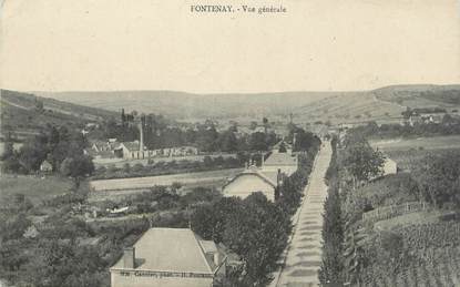 CPA FRANCE 71 " Fontenay, Vue générale".