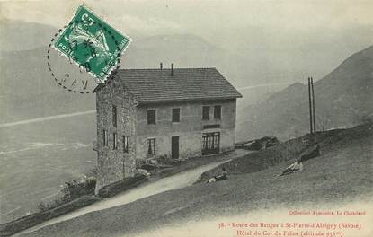 CPA FRANCE 73 "Rte des Bauges à Saint Pierre d'Albigny, Hôtel du Col du Frêne"