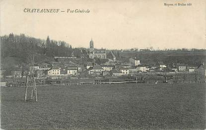 CPA FRANCE 71 " Châteauneuf, Vue générale".