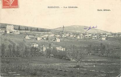 CPA FRANCE 71 " Busssières, Vue générale".