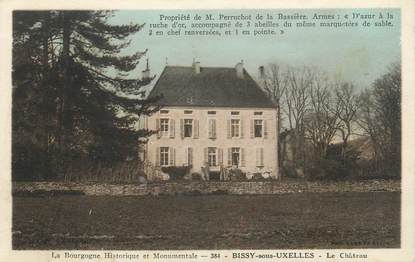 CPA FRANCE 71 " Bissy sous Uxelles, Le château".