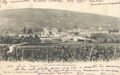 CPA FRANCE 71 " Azé, Vue générale".