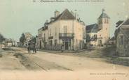 71 SaÔne Et Loire CPA FRANCE 71 " Chalon sur Saône, Eglise et grande rue St Marcel".