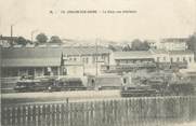 71 SaÔne Et Loire CPA FRANCE 71 " Chalon sur Saône, La gare ". / TRAINS