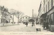 71 SaÔne Et Loire CPA FRANCE 71 " Chalon sur Saône, Rue du Faubourg St Jean des Vignes".