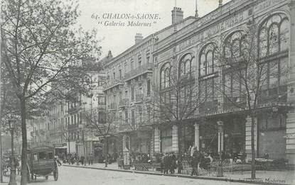 CPA FRANCE 71 " Chalon sur Saône, Galeries Modernes".