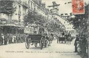 71 SaÔne Et Loire CPA FRANCE 71 " Chalon sur Saône, Le carnaval de 1913 Boulevard de la République".