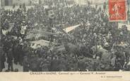 71 SaÔne Et Loire CPA FRANCE 71 " Chalon sur Saône, Le carnaval de 1911, Aviateur".