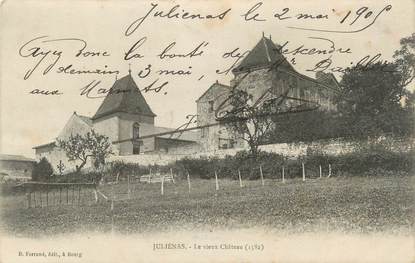 CPA FRANCE 71 "Juliénas, Le vieux château".