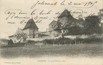 CPA FRANCE 71 "Juliénas, Le vieux château".