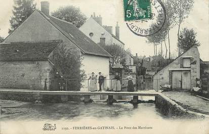CPA  FRANCE 45 "Ferrières en Gatinais, le Pont des Martinets"