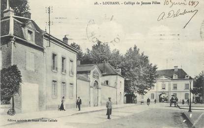 CPA FRANCE 71 "Louhans, Collège de jeunes filles".